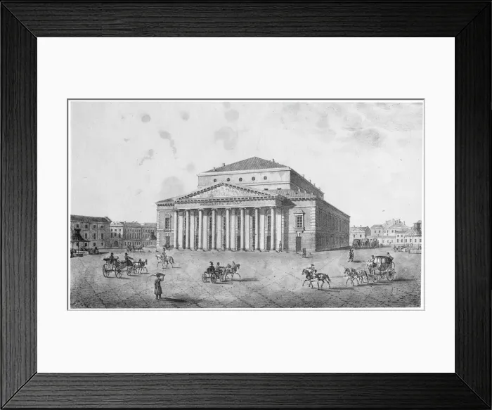 Framed Print : The Imperial Bolshoi Kamenny Theatre, St Petersburg, Russia, 1820s Framed Print : The Imperial Bolshoi Kamenny Theatre, St Petersburg, Russia, 1820s