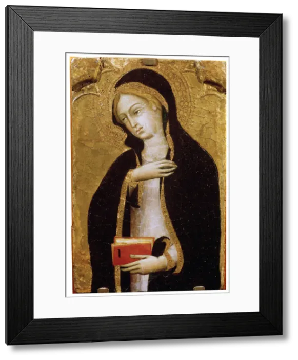Framed Print : Virgin Annunciate, c1410. Artist: Andrea di Bartolo Framed Print : Virgin Annunciate, c1410. Artist: Andrea di Bartolo