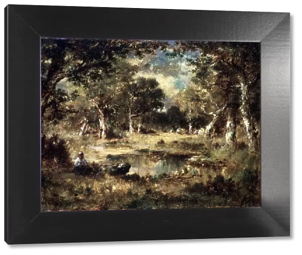Forest Swamp, 1870. Artist: Narcisse Virgile Diaz de la Pena