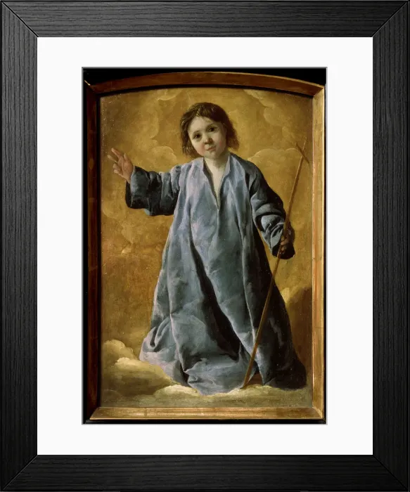 Framed Print : The Infant Christ, c1635-c1640. Artist: Francisco de Zurbaran Framed Print : The Infant Christ, c1635-c1640. Artist: Francisco de Zurbaran