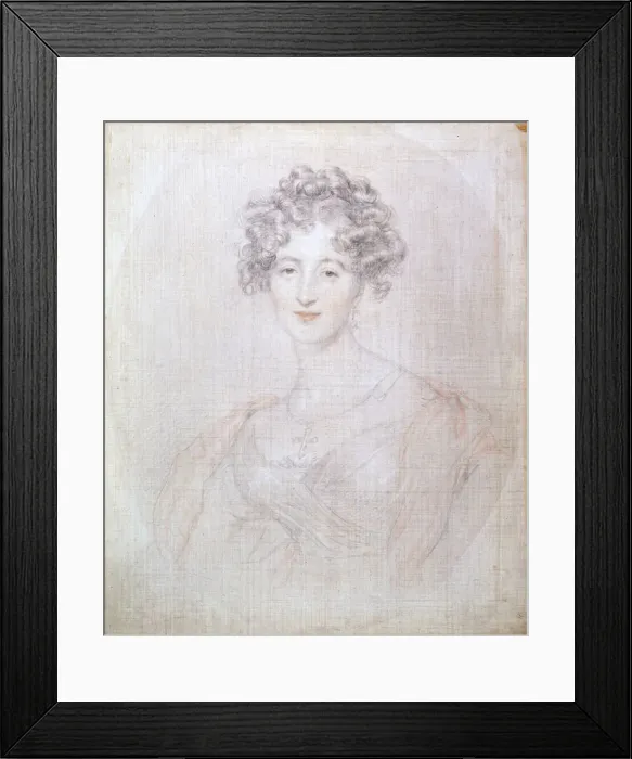 Framed Print : Portrait of Countess Elisabeth Vorontsova, 1821. Artist: Thomas Lawrence Framed Print : Portrait of Countess Elisabeth Vorontsova, 1821. Artist: Thomas Lawrence