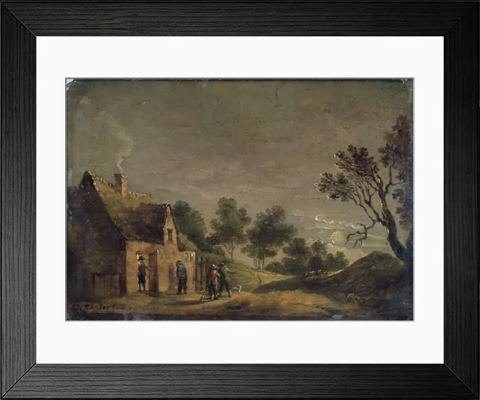 Framed Print : A Tavern at Night, 17th century. Artist: David Teniers II Framed Print : A Tavern at Night, 17th century. Artist: David Teniers II
