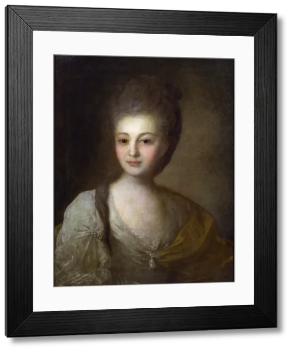 Framed Print : Portrait of Aleksandra Struiskaya, 1772. Artist: Fyodor Rokotov Framed Print : Portrait of Aleksandra Struiskaya, 1772. Artist: Fyodor Rokotov