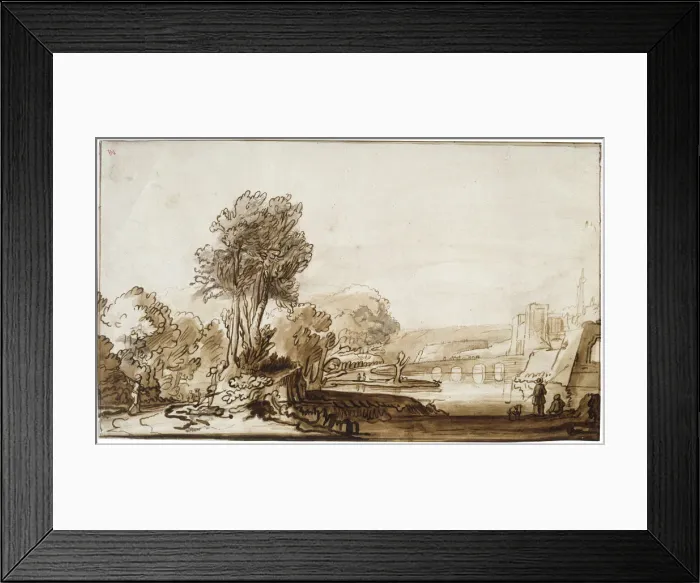 Framed Print : A Doorway to the Castle, 17th century. Artist: Abraham Furnerius Framed Print : A Doorway to the Castle, 17th century. Artist: Abraham Furnerius