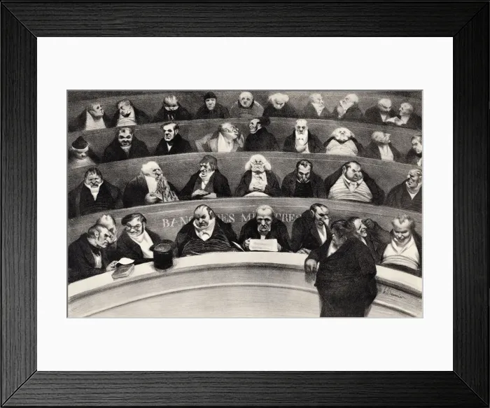 Framed Print : The Legislative Belly, 1834 Framed Print : The Legislative Belly, 1834