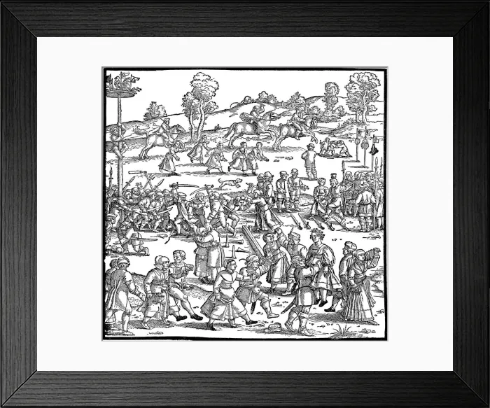 Framed Print : The Great Country Fair (Detail), 1539 Framed Print : The Great Country Fair (Detail), 1539