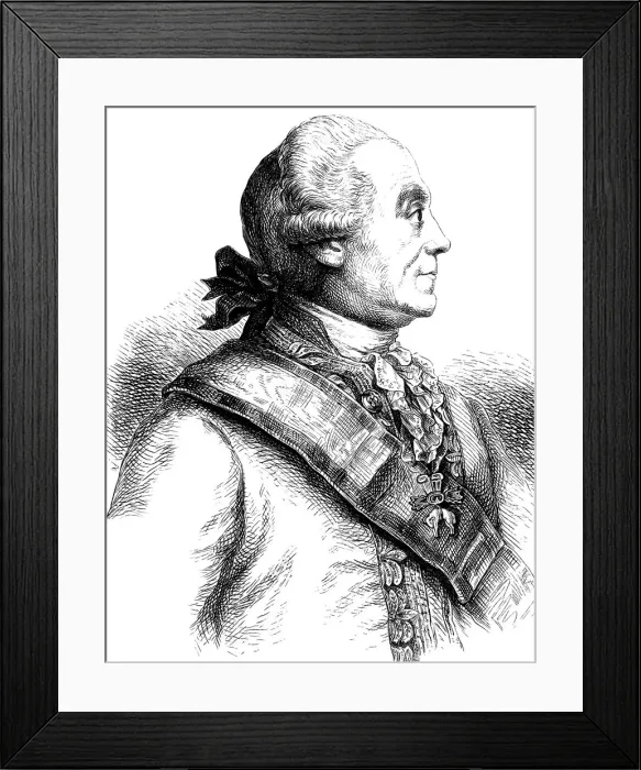 Framed Print : Portrait of Count Franz Moritz von Lacy (1725-1801), 1861 Framed Print : Portrait of Count Franz Moritz von Lacy (1725-1801), 1861