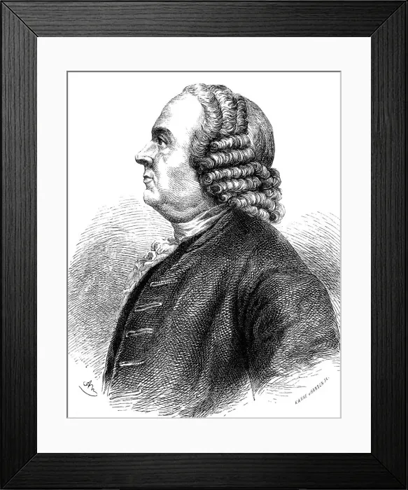 Framed Print : Portrait of the physician Gerard van Swieten (1700-1772), 1861 Framed Print : Portrait of the physician Gerard van Swieten (1700-1772), 1861