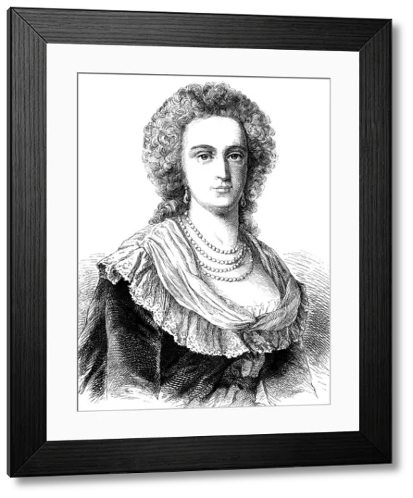 Framed Print : Portrait of Marie Antoinette (1755-1793), Archduchess of Austria and Queen of France and Navarre, 18 Framed Print : Portrait of Marie Antoinette (1755-1793), Archduchess of Austria and Queen of France and Navarre, 18