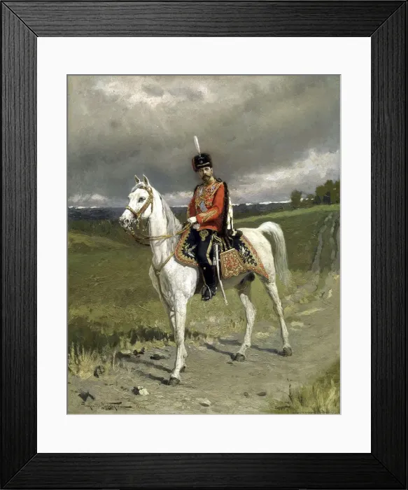 Framed Print : Portrait of Emperor Nicholas II (1868-1918), 1907 Framed Print : Portrait of Emperor Nicholas II (1868-1918), 1907