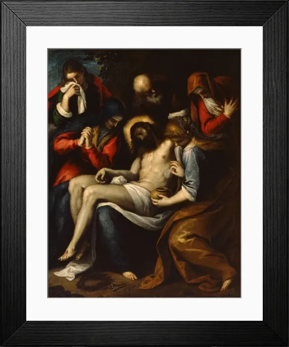Framed Print : Pieta. Palma il Giovane, Jacopo, the Younger (1544-1628) Framed Print : Pieta. Palma il Giovane, Jacopo, the Younger (1544-1628)
