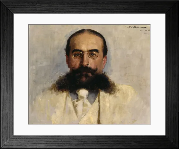 Framed Print : Portrait of Vladimir I. Nemirovich-Danchenko (1858-1943), 1899 Framed Print : Portrait of Vladimir I. Nemirovich-Danchenko (1858-1943), 1899