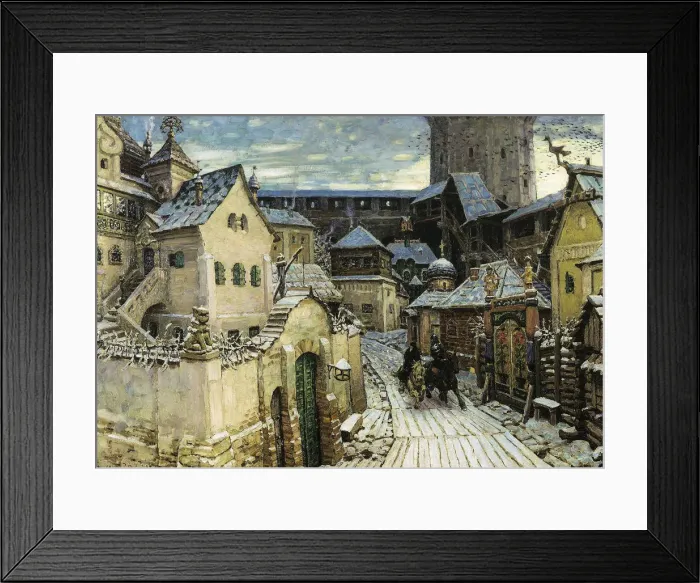 Framed Print : A Heralds, In the morning in the Kremlin, 1913 Framed Print : A Heralds, In the morning in the Kremlin, 1913