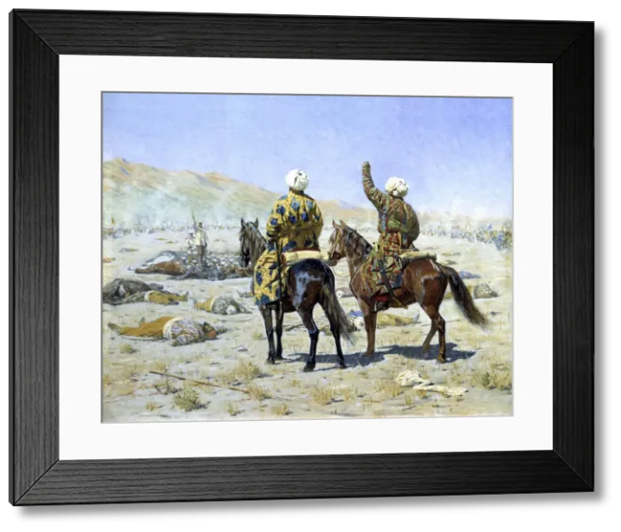 Framed Print : Peace Negotiators, 1873 Framed Print : Peace Negotiators, 1873