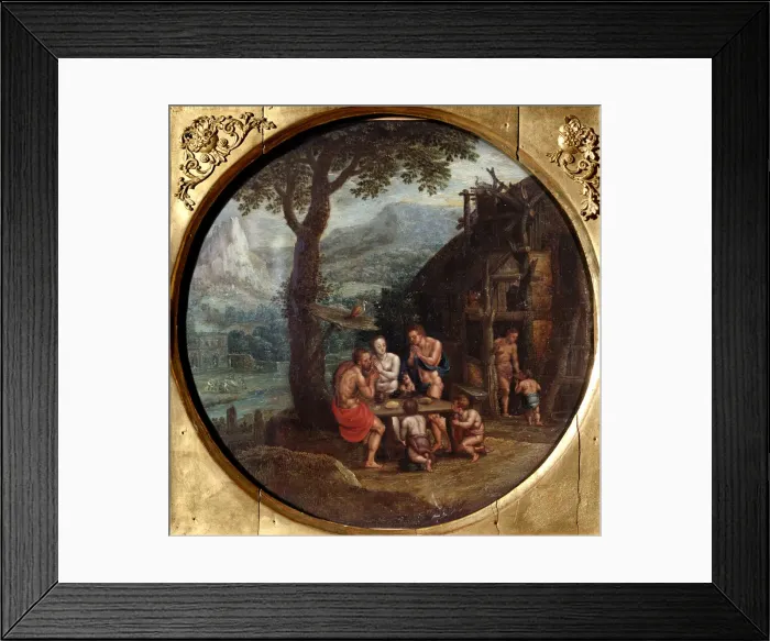 Framed Print : Enoch Family, 16th century Framed Print : Enoch Family, 16th century
