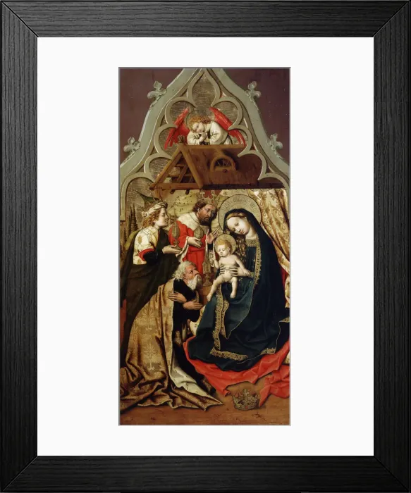 Framed Print : The Adoration of the Magi, c1440 Framed Print : The Adoration of the Magi, c1440