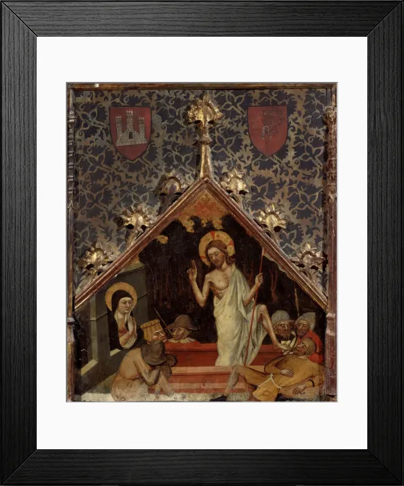 Framed Print : The Resurrection, 15th century Framed Print : The Resurrection, 15th century
