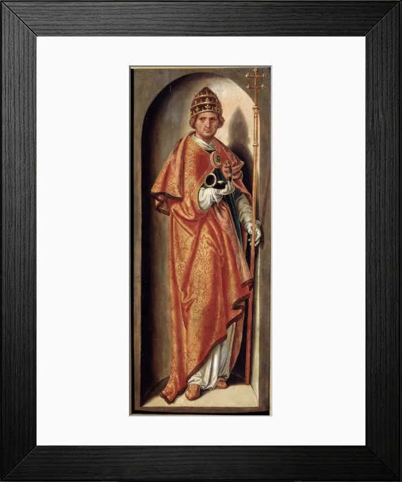 Framed Print : Pope Saint Cornelius, early16th century Framed Print : Pope Saint Cornelius, early16th century