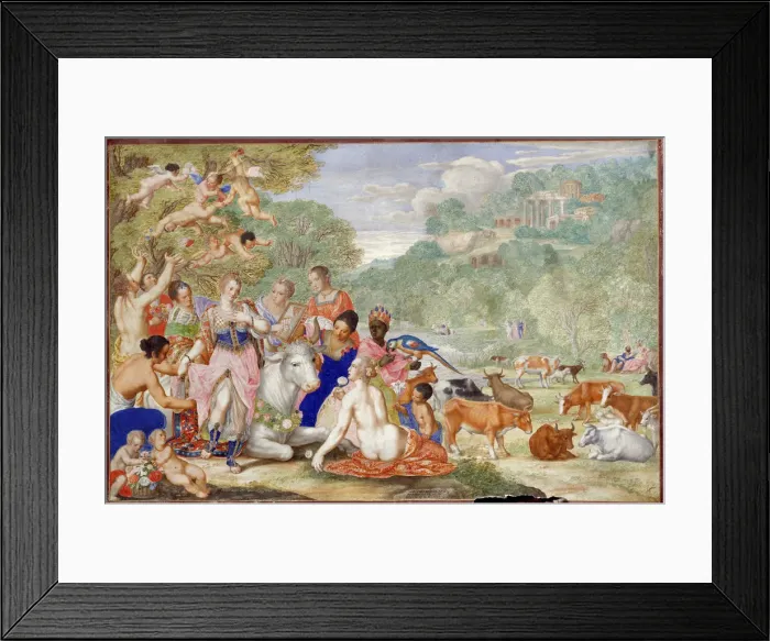 Framed Print : The Rape of Europe, 1621 Framed Print : The Rape of Europe, 1621