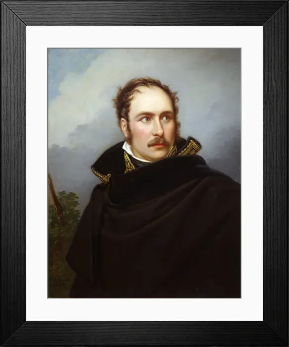 Framed Print : Eugene de Beauharnais, (1781?1824), 1815 Framed Print : Eugene de Beauharnais, (1781?1824), 1815
