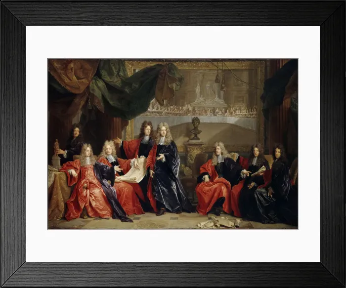 Framed Print : Provost and Municipal Magistrates of Paris, 1689 Framed Print : Provost and Municipal Magistrates of Paris, 1689