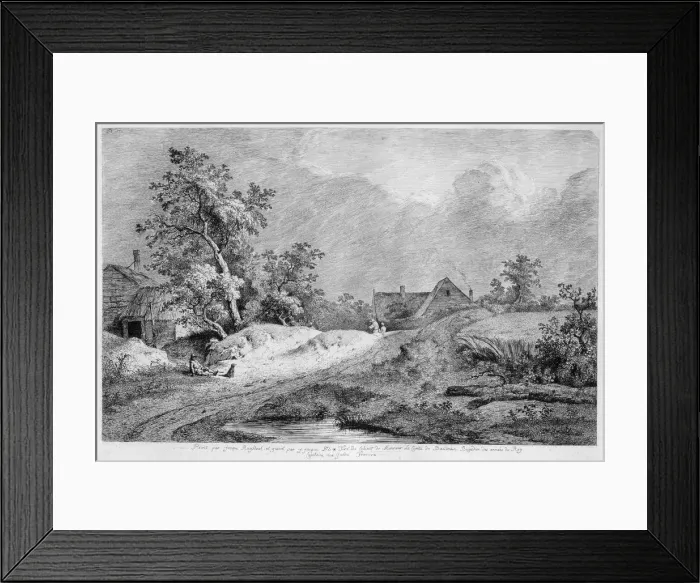 Framed Print : Wheat Field, 1772 Framed Print : Wheat Field, 1772