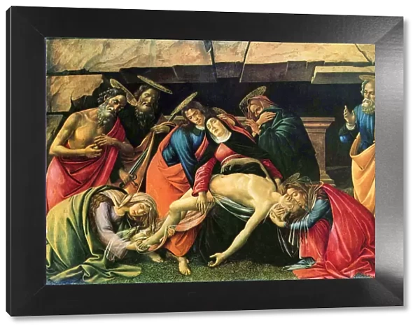Lamentation over the Dead Christ, 1490-1492
