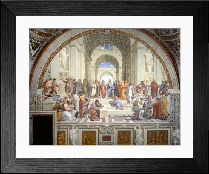 Framed Print : The School of Athens, 1509-1511 Framed Print : The School of Athens, 1509-1511