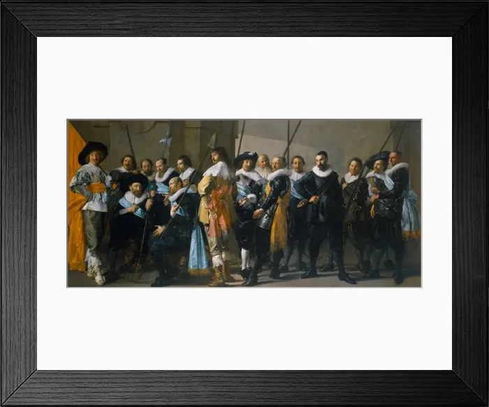 Framed Print : The Meagre Company, 1637 Framed Print : The Meagre Company, 1637