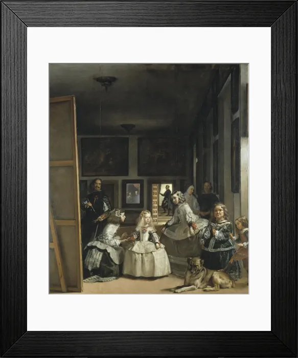 Framed Print : The Maids of Honour (Las Meninas), 1656 Framed Print : The Maids of Honour (Las Meninas), 1656