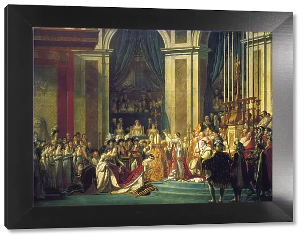 The Coronation of Napoleon at Notre-Dame de Paris on 2nd December 1804, 1807