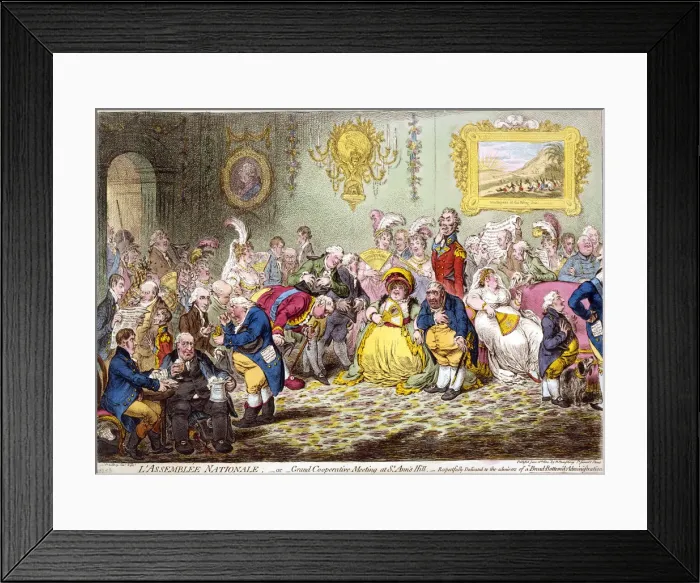 Framed Print : L Assemblee Nationale, 1804 Framed Print : L Assemblee Nationale, 1804