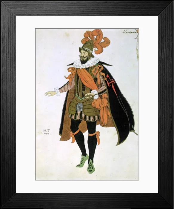 Framed Print : Commander, 1911 Framed Print : Commander, 1911