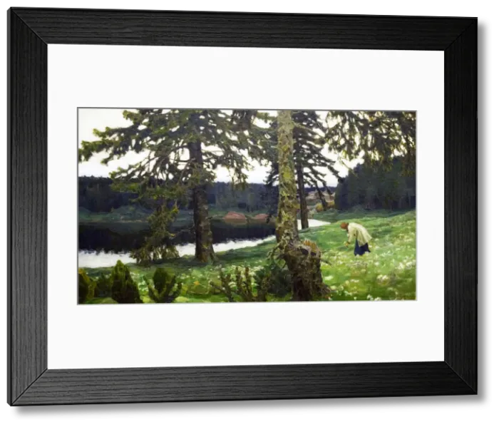 Framed Print : The Lake, 1902 Framed Print : The Lake, 1902