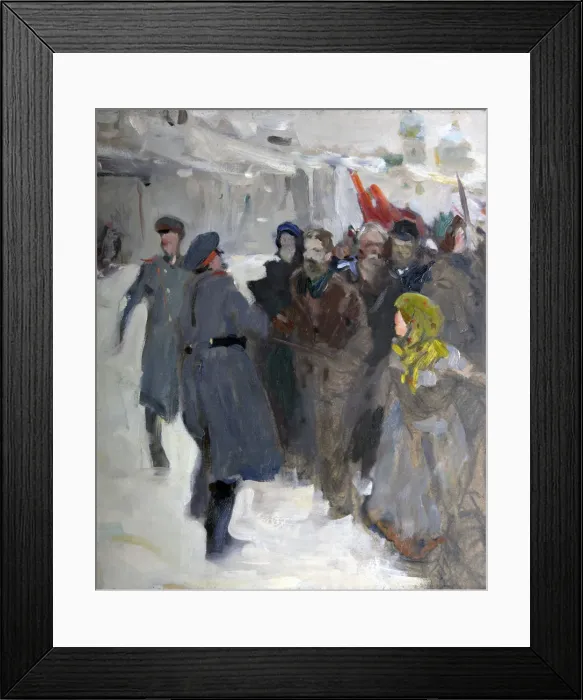 Framed Print : Revolutionary Demonstration, 1906 Framed Print : Revolutionary Demonstration, 1906