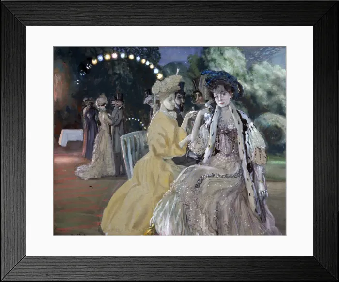 Framed Print : Courtesans, 1903 Framed Print : Courtesans, 1903