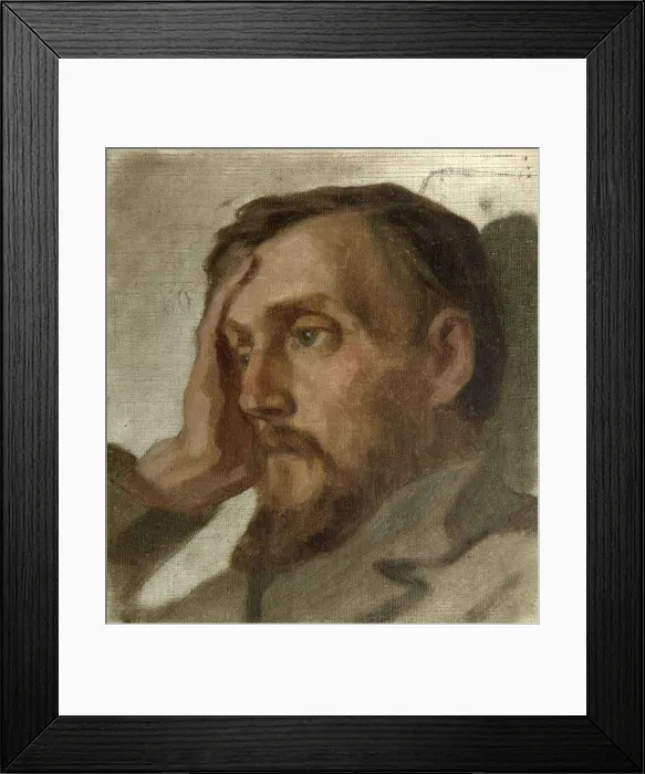 Framed Print : Portrait of the Literary critic and Philosopher Vissarion G. Belinsky, (1811-1848), 1879 Framed Print : Portrait of the Literary critic and Philosopher Vissarion G. Belinsky, (1811-1848), 1879