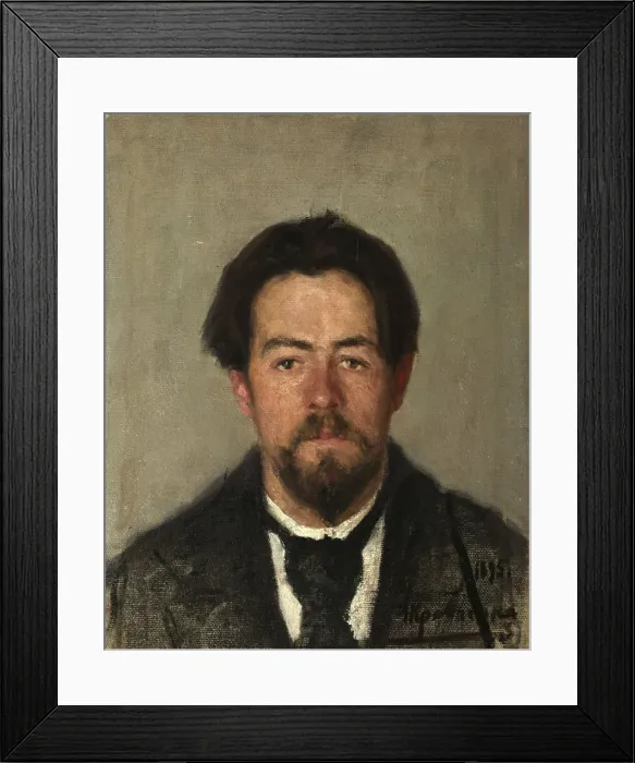 Framed Print : Portrait of the author Anton Chekhov, (1860-1904), 1895 Framed Print : Portrait of the author Anton Chekhov, (1860-1904), 1895