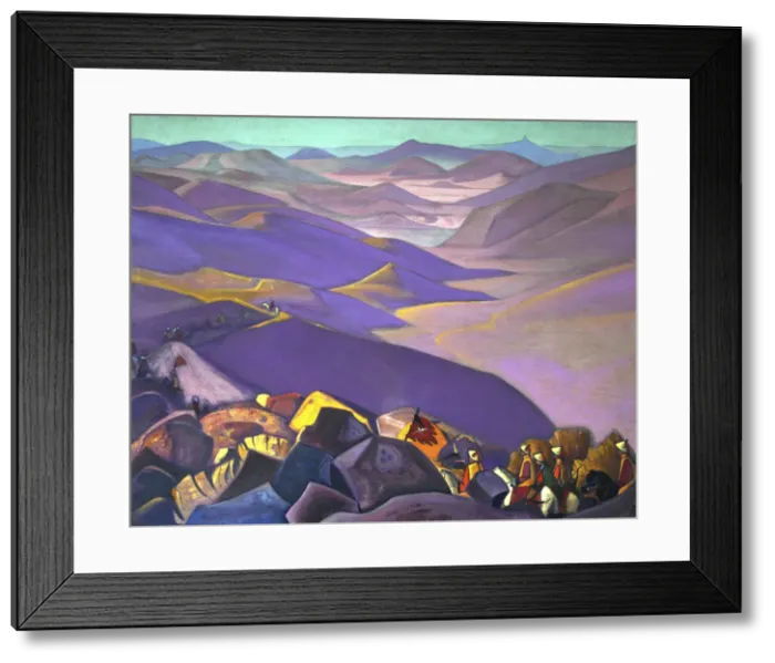 Framed Print : Mongolia, Genghis Khan, 1938 Framed Print : Mongolia, Genghis Khan, 1938