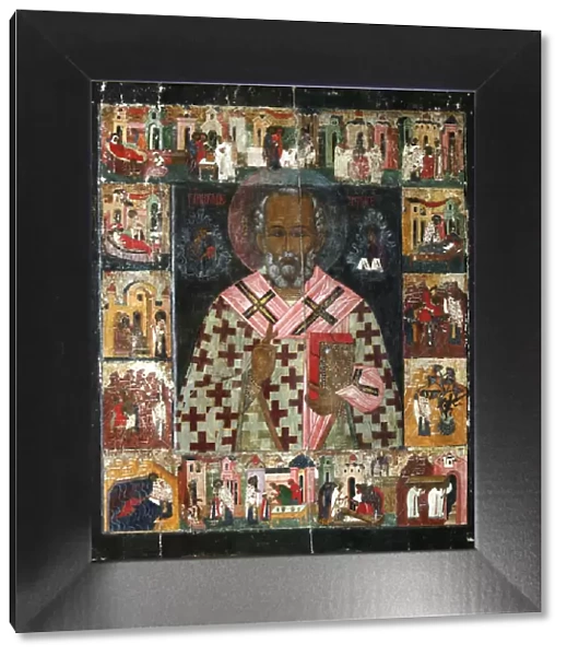 Saint Nicholas with Scenes from His Life, 16th century