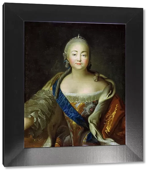 Portrait of Empress Elisabeth (1709-1762), 1750s-1760s