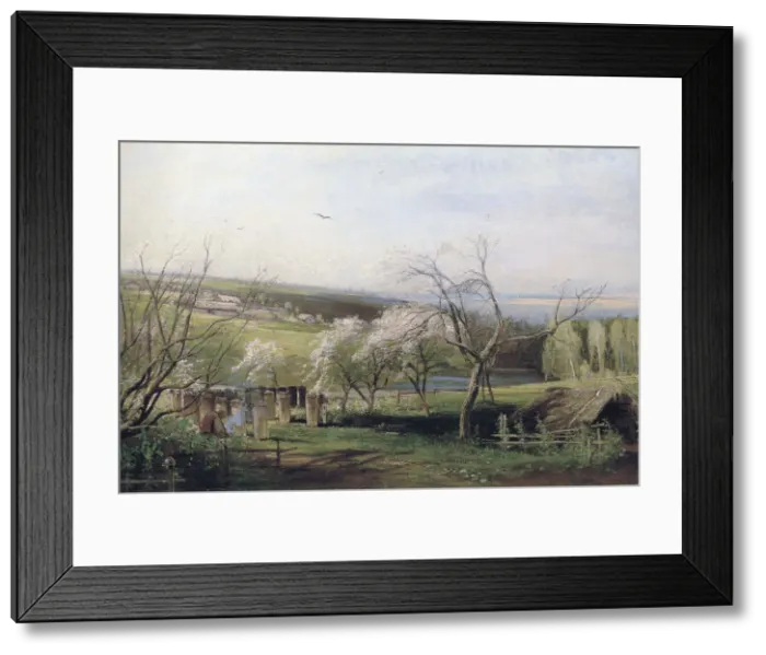 Framed Print : Country View, 1867 Framed Print : Country View, 1867