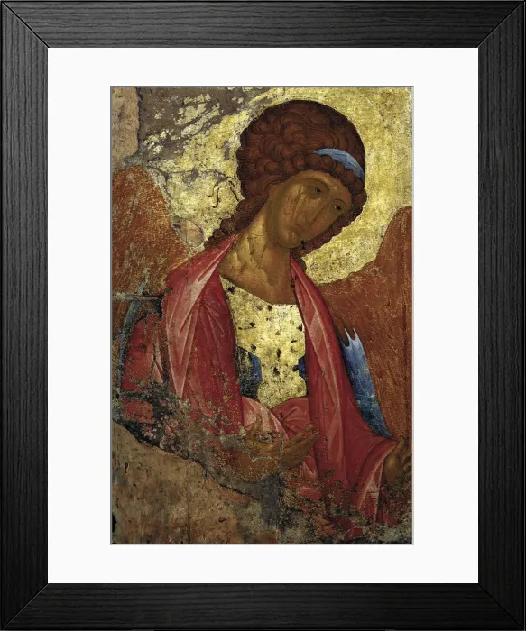 Framed Print : Saint Michael the Archangel, c1410 Framed Print : Saint Michael the Archangel, c1410