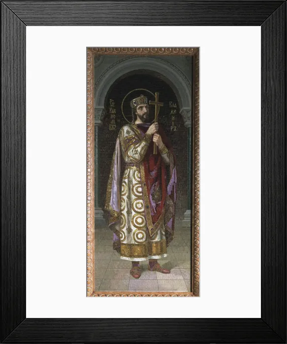 Framed Print : Saint Vladimir of Kiev, 1900s Framed Print : Saint Vladimir of Kiev, 1900s