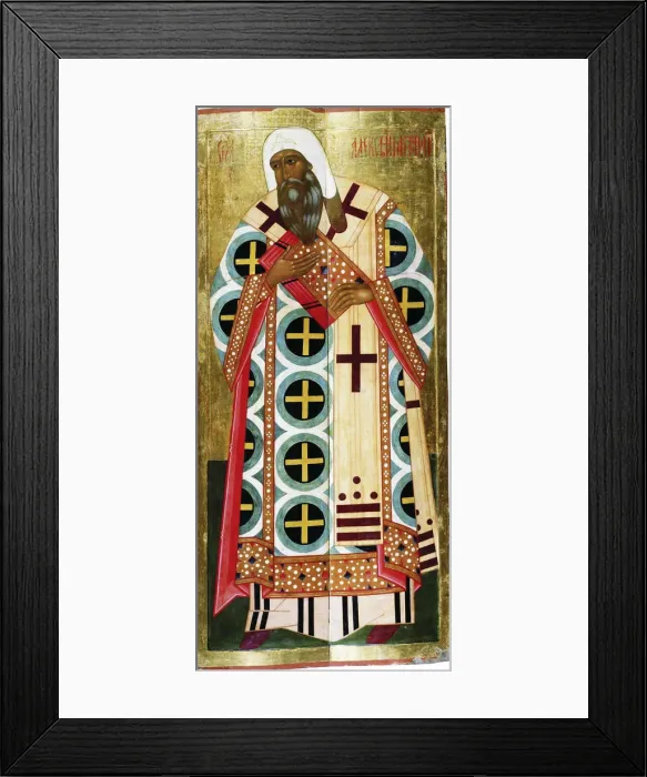 Framed Print : Saint Metropolit Alexius, c1580 Framed Print : Saint Metropolit Alexius, c1580