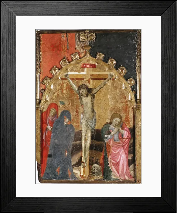 Framed Print : The Crucifixion, 1400s