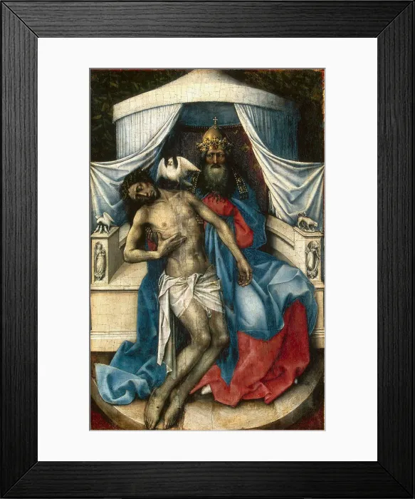 Framed Print : The Holy Trinity, 1430s Framed Print : The Holy Trinity, 1430s