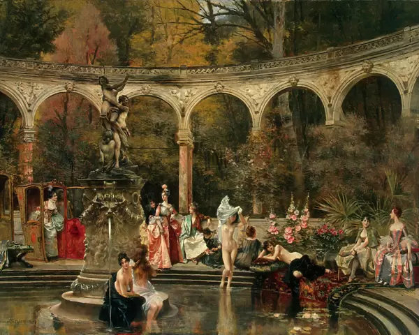 Bathing of Court Ladies in the 18th Century, 1888