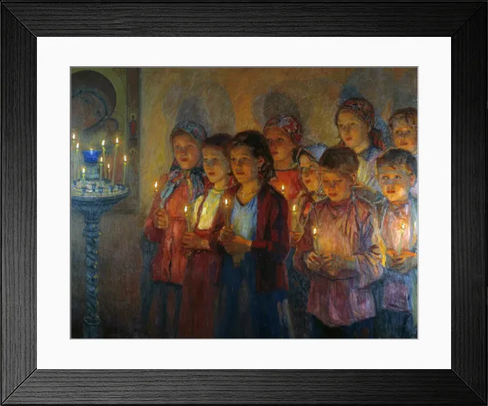 Framed Print : In the Church, 1939 Framed Print : In the Church, 1939