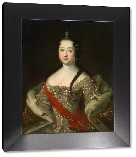 Portrait of the Tsesarevna of Russia Anna Petrovna of Russia, (1708-1728), after 1721